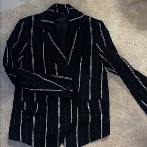Rag & Bone striped wool blazer size 2